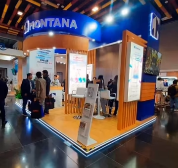 由 Neo Design Europe 设计并搭建的 Montana 展位